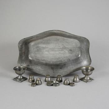 PARTI TENNFÖREMÅL, 10 delar, 1800-tal till tidigt 1900-tal.