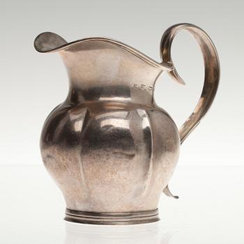 PARTI SILVER, 6 delar. 1816 - ca 1900. Vikt 674 g.