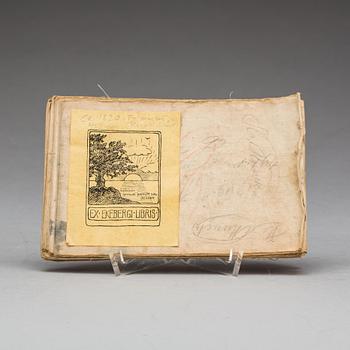 HÄFTE, KORSRIDDARNAS HISTORIELÄNGD, gravyr, 1800-talets första del.