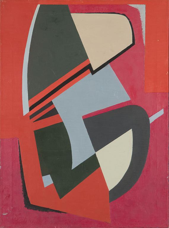 Johannes Vatka, oil on canvas, unsigned.