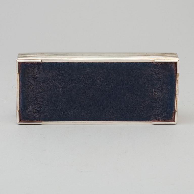 A 1950's Danish silver cigarettcase.