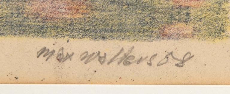 Max Walter Svanberg,  lithograph signed dated and numbered 58 189/260.