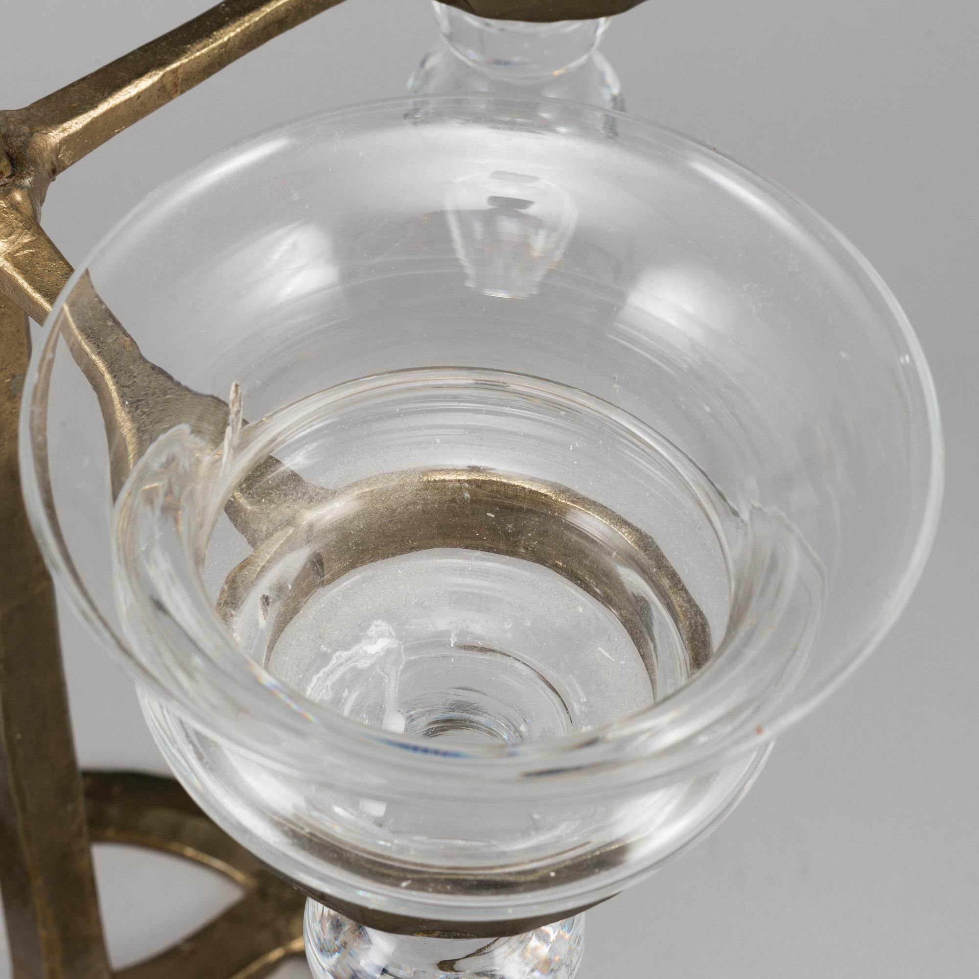 BERTIL VALLIEN, a 1970's candelabra.