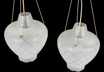 TAKLAMPOR, ett par, Sverige, 1940/50-tal.