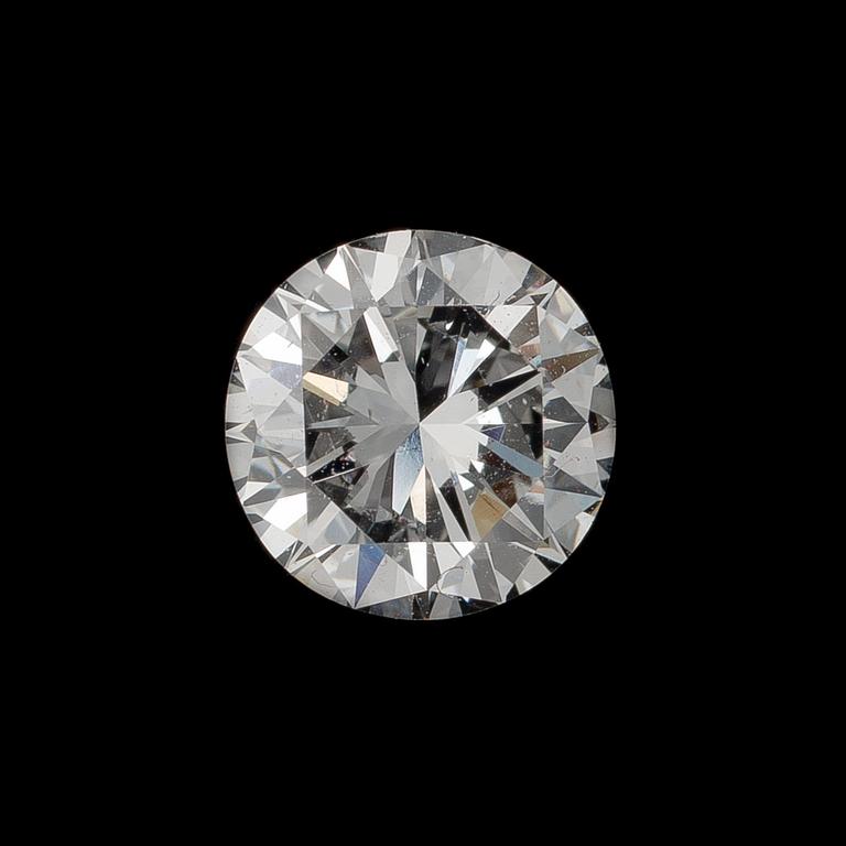 A DIAMOND, brilliant cut 1.17 ct G / SI1.