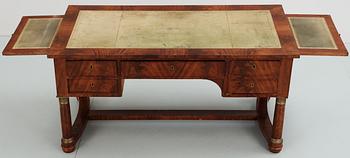 A French Empire first half 19th century writing table.
