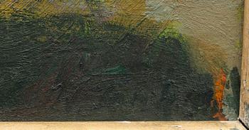 Woldemar Tank, "Höstlandskap från Djurgården, Stockholm".