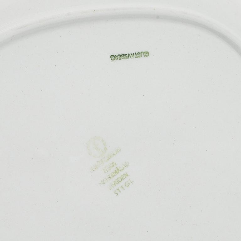 Stig Lindberg, a 'Löja' creamware part service, Gustavsberg, Sweden 1948-62.