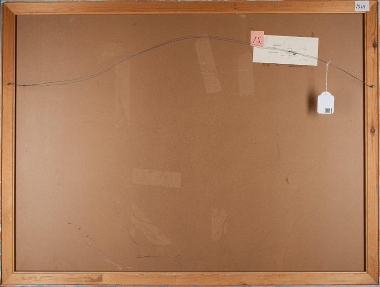 KAIJA IKÄVALKO, olja på skiva, signerad och daterad 1981.