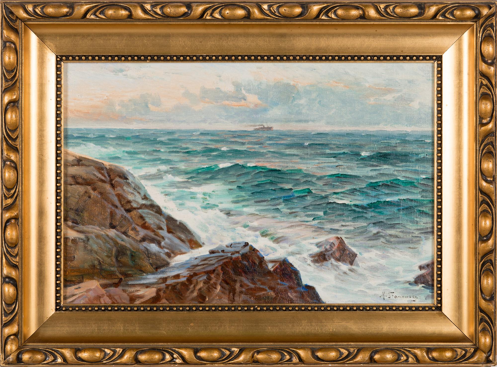 Mikael Stanowsky, oil on canvas, signed.