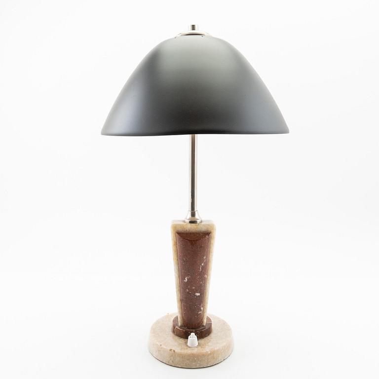 Table lamp, 20th century.