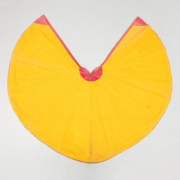 A bullfighter's cape, so called capote, Lorenzo Agudo, Barcelona, Spain, probably mid20th century.