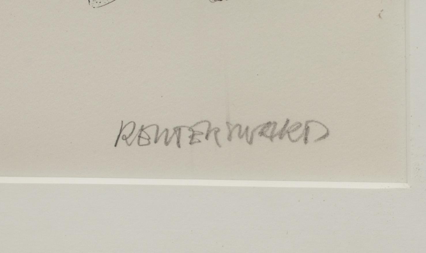 CARL FREDRIK REUTERSWÄRD, färglitografi, signerad o numrerad 136/200.