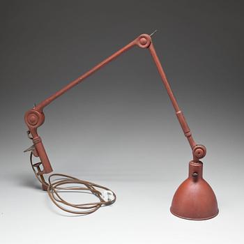 SKRIVBORDSLAMPA, industridesign. 1900-tal.