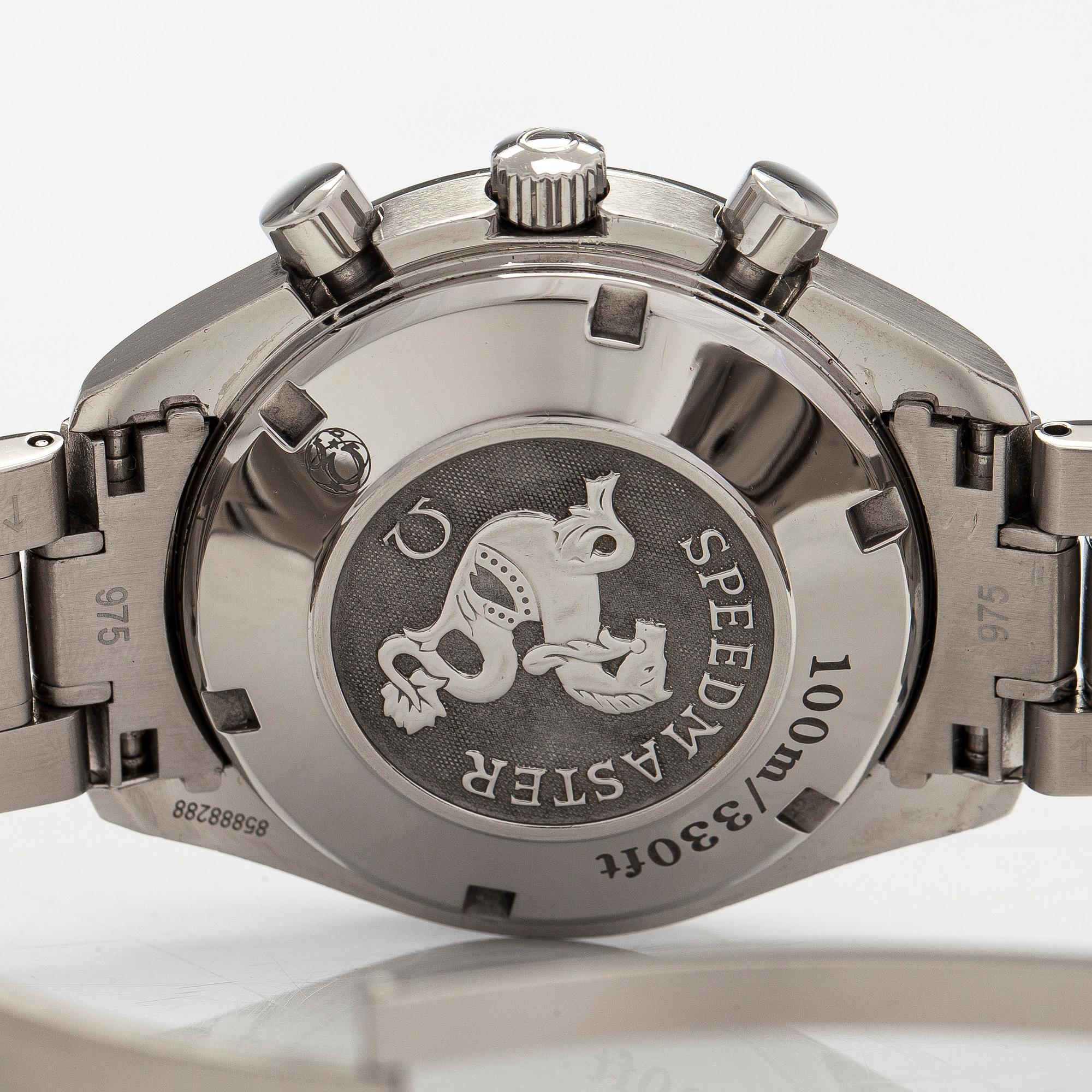 Omega, Speedmaster, Date, kronograf, armbandsur, 40 mm.