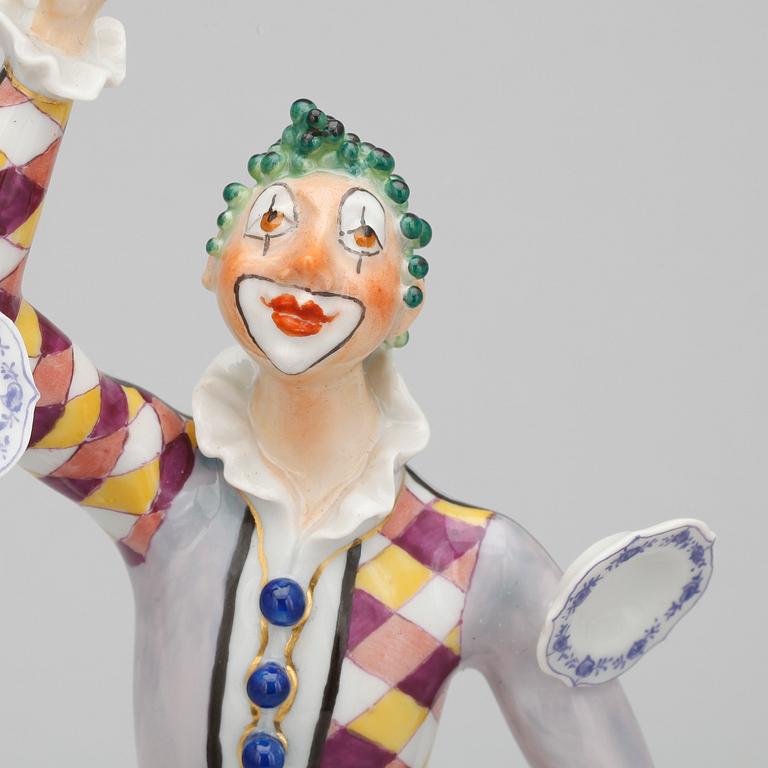 FIGURIN, porslin, Meissen, 1900-tal.