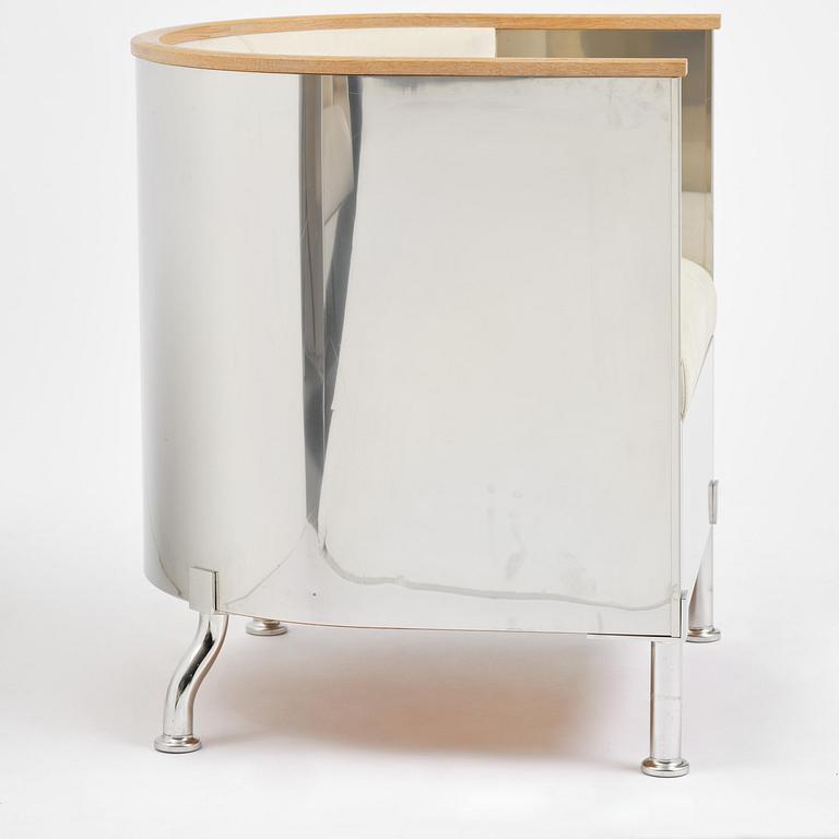 Mats Theselius, an "Inox" armchair, ed. 81/199, Källemo, Värnamo, post 2015.