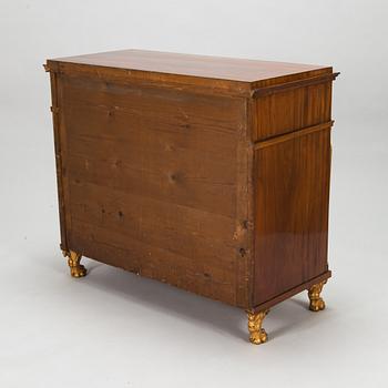 A Late Gustavian secretaire chest of drawers, 1800-1810.