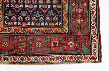 A semi-antique Karagabh rug, c. 264 x 108 cm.