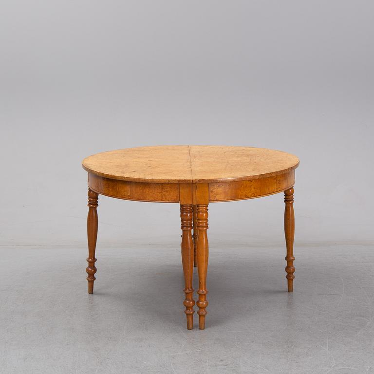 Matbord, 1800-talets andra hälft.