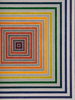 Frank Stella, "Double Gray Scramble".