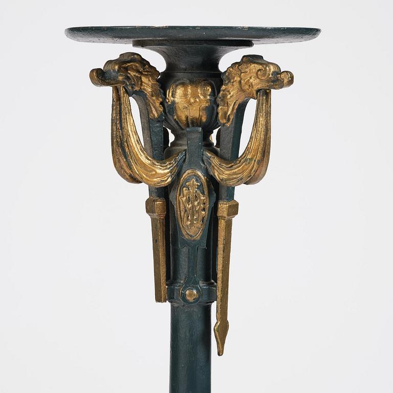 Piedestaler, ett par , 1800-talets slut.