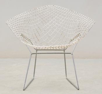 FÅTÖLJ, "Diamond chair", Harry Bertoia, modellen formgiven år 1952.