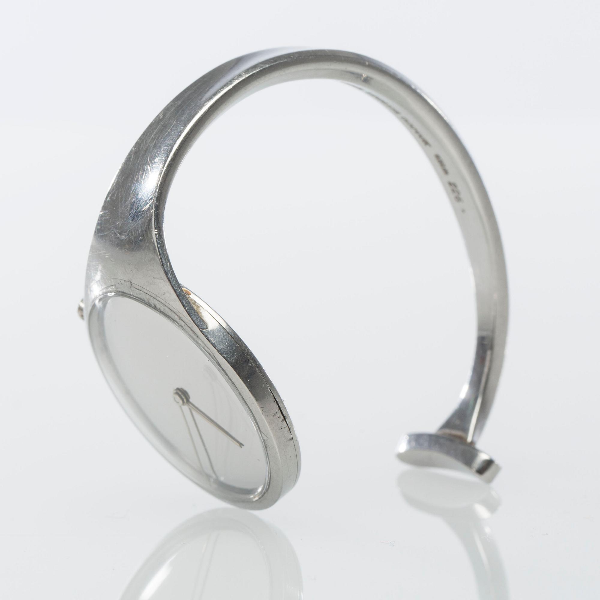 ARMBANDSUR, stål, modell Vivianna nr 226, Vivianna Torun Bülow-Hübe för Georg Jensen.