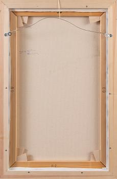 KRISTIAN KROKFORS, oil on canvas, a tergo 2012.