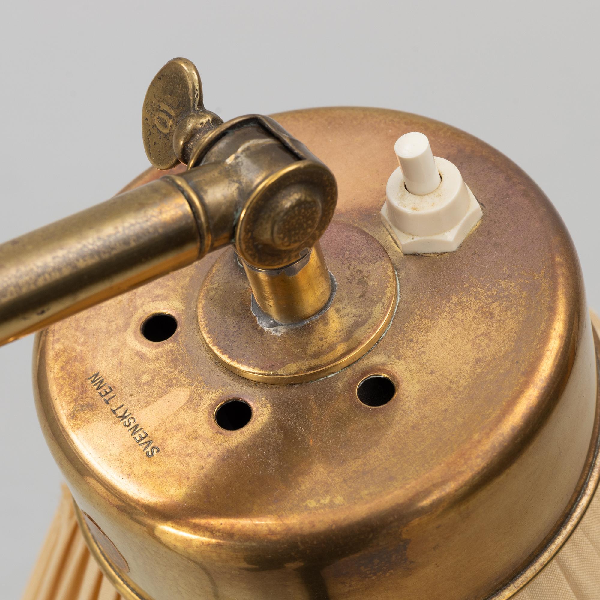 Josef Frank, a model 1842 floor lamp, Svenskt Tenn.