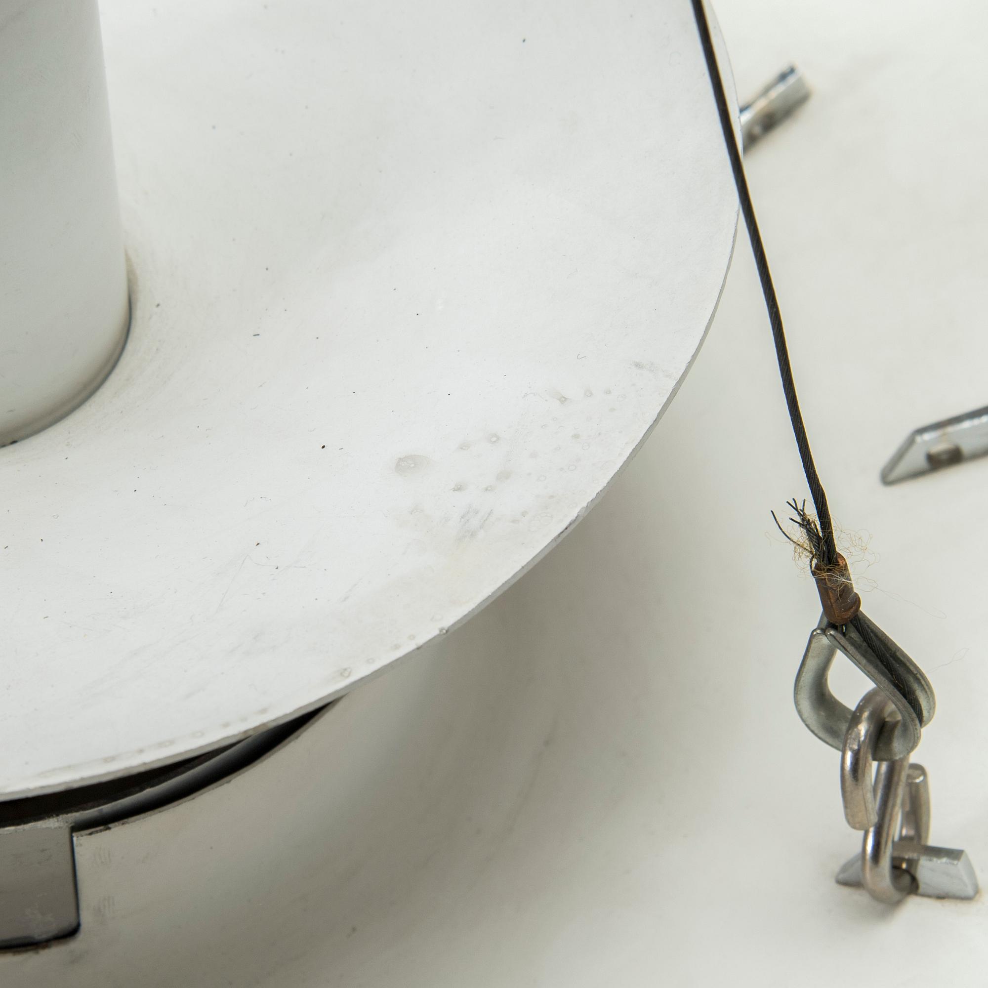 Poul Henningsen, a 'PH Artichoke' / 'PH-Kotte' ceiling light, Louis Poulsen, Denmark, 1980s.