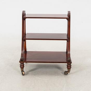 A veneered sideboard/trolley from the first half of the 20th century.
