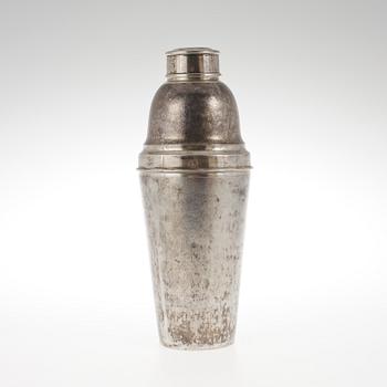 SHAKER, silver, Kina, 1900-talets första hälft. Vikt ca 747 g.