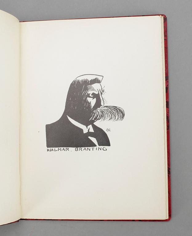 BÖCKER, 3+4 volymer, Albert Engström, 1896-1910.