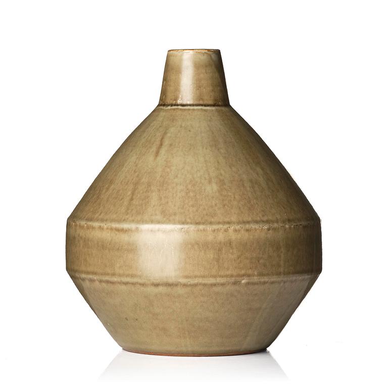 Carl-Harry Stålhane, a unique stoneware vase, Rörstrand, probably 1956.