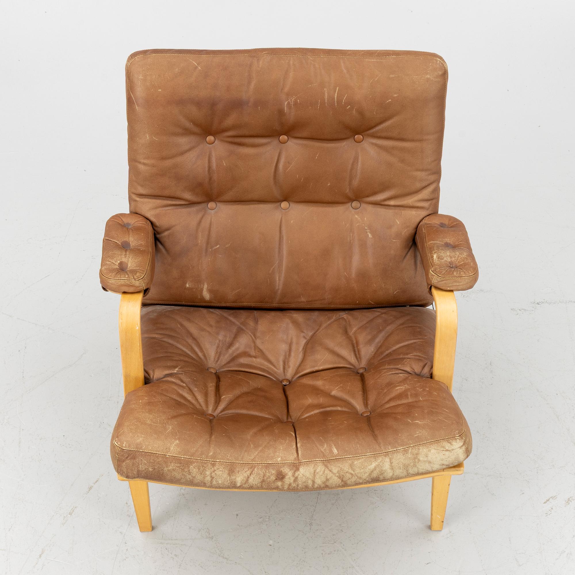 Bruno Mathsson, an 'Ingrid' armchair, Dux.