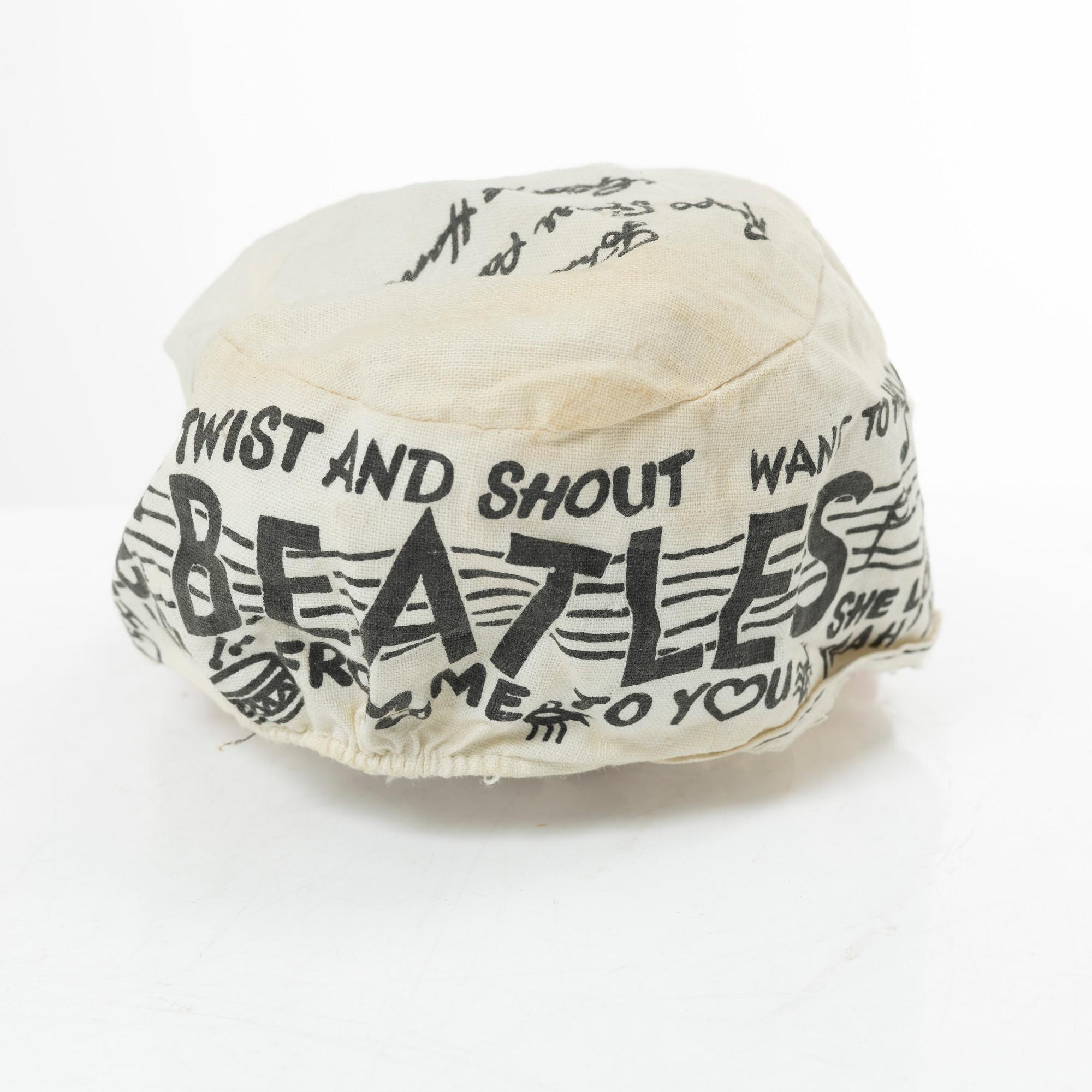 The Beatles, "Sto-Rose"-jockey hatt, NEMS Enterprises, England, 1960-tal.