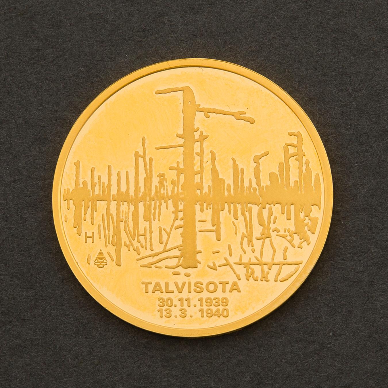JUHLAMITALI, kultaa, Talvisota 30.11.1939 - 13.3.1940.