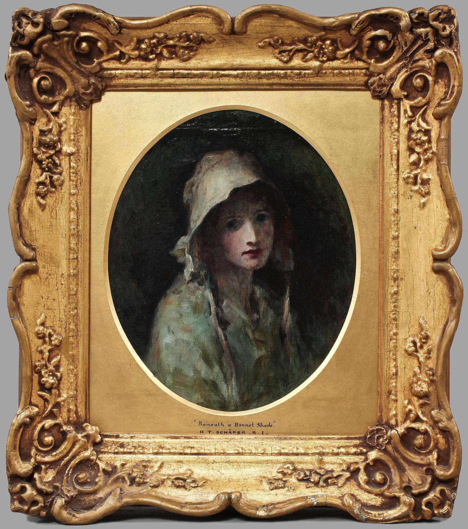 HENRY THOMAS SCHÄFER, tillskriven, olja på duk, monogramsign.