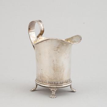 CG Råström, kaffeservis, 3 delar, silver, Stockholm 1950. Gustaviansk-stil.