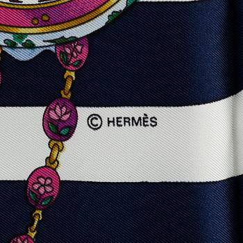 HERMÈS, "Parmis les Fleures", Scarf.