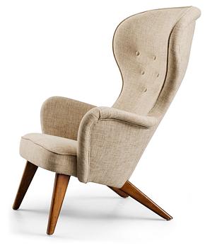 A Carl-Gustav Hiort af Ornäs easy chair, Gösta Westerberg AB, Stockholm 1950's.