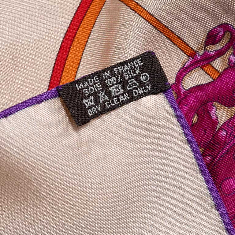 Hermès, scarf, "Springs".