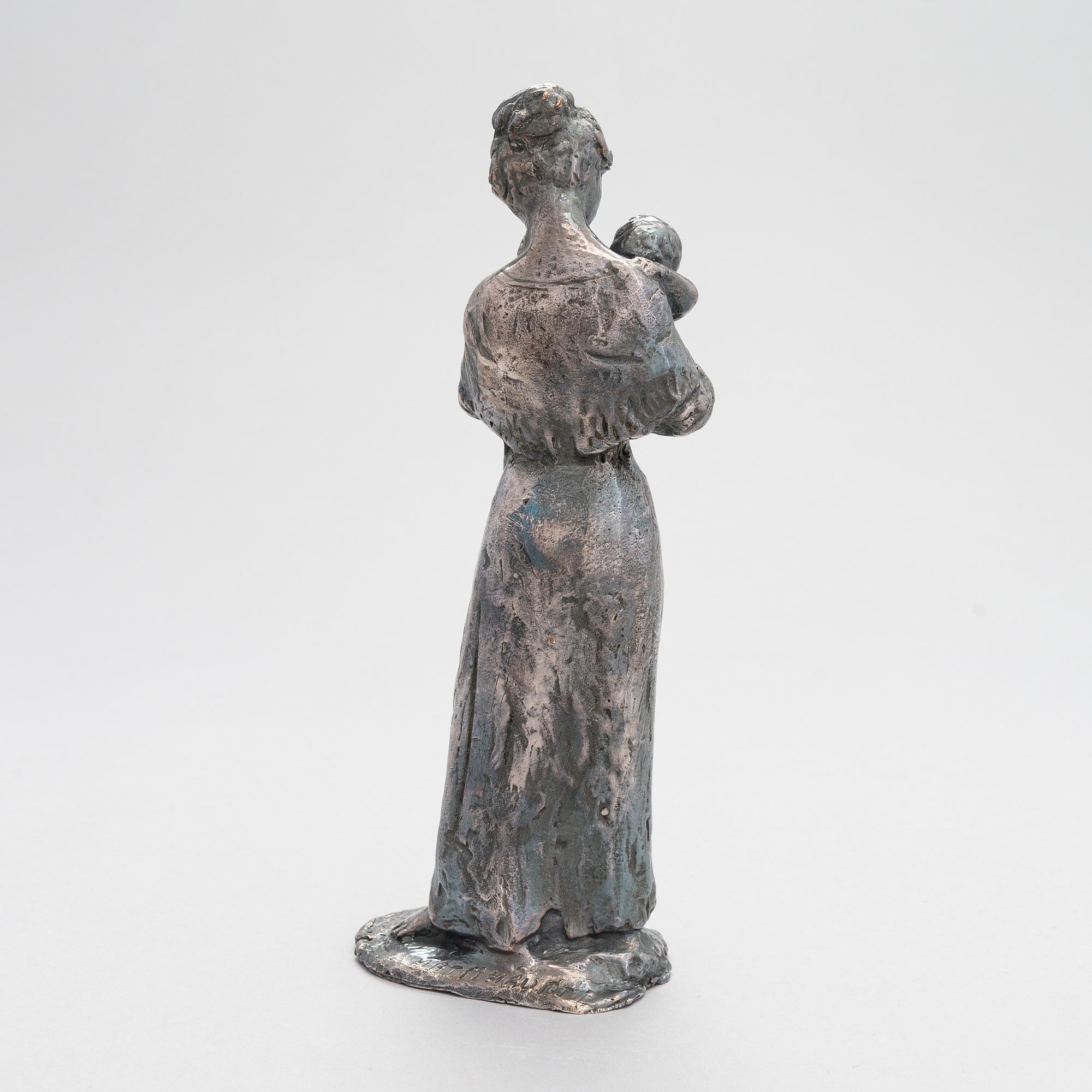 Matti Haupt, Mor och barn.