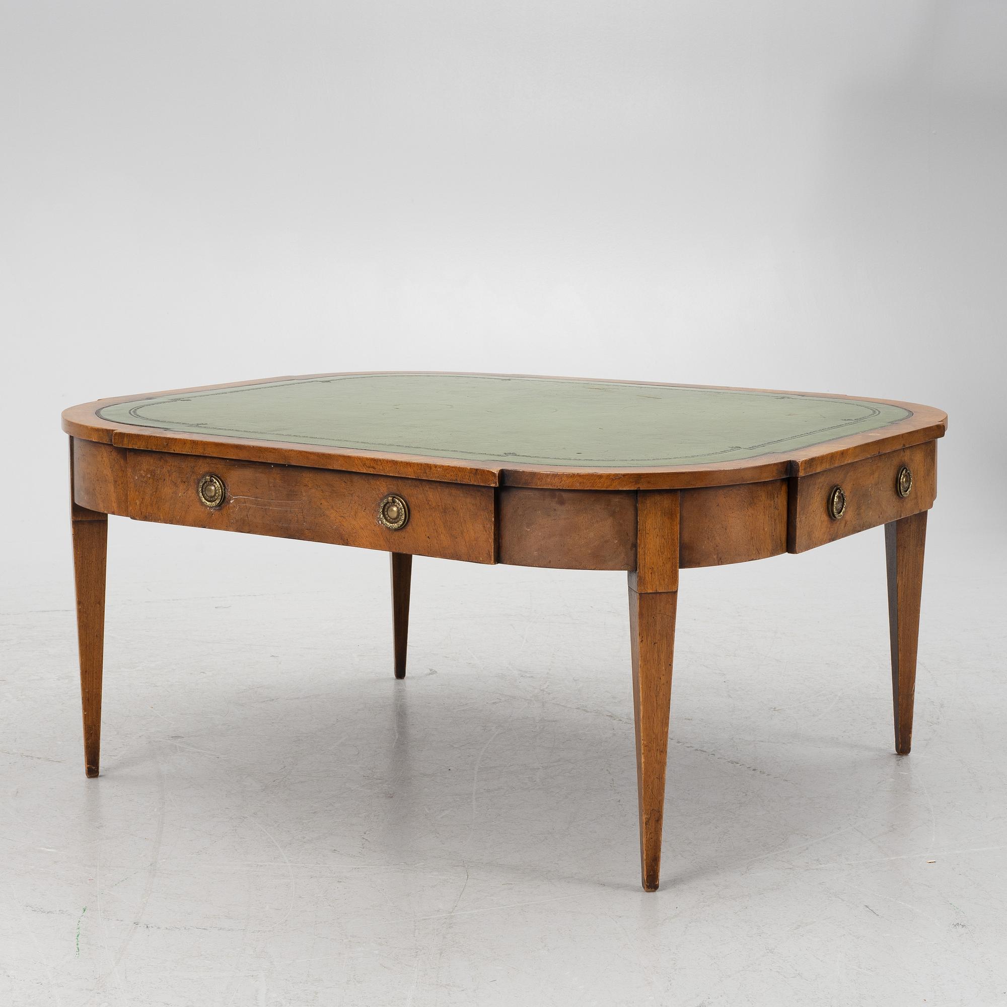 Coffee table, Louis XVI style, circa mid-20th century.