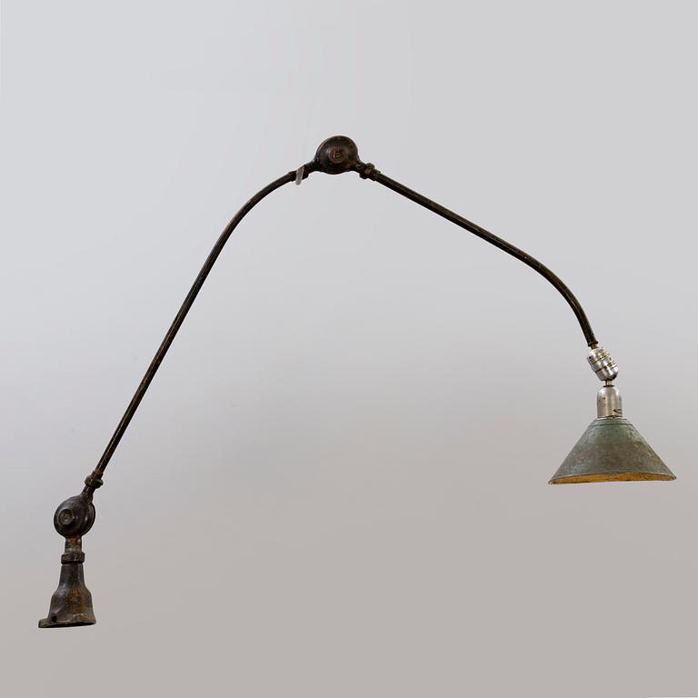 JOHAN PETTER JOHANSSON, a wall-lamp mid 1900's.