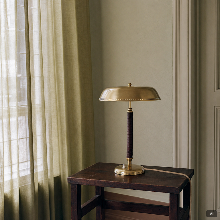 Boréns, table lamp, model 8452, Functionalism, mid-20th century.