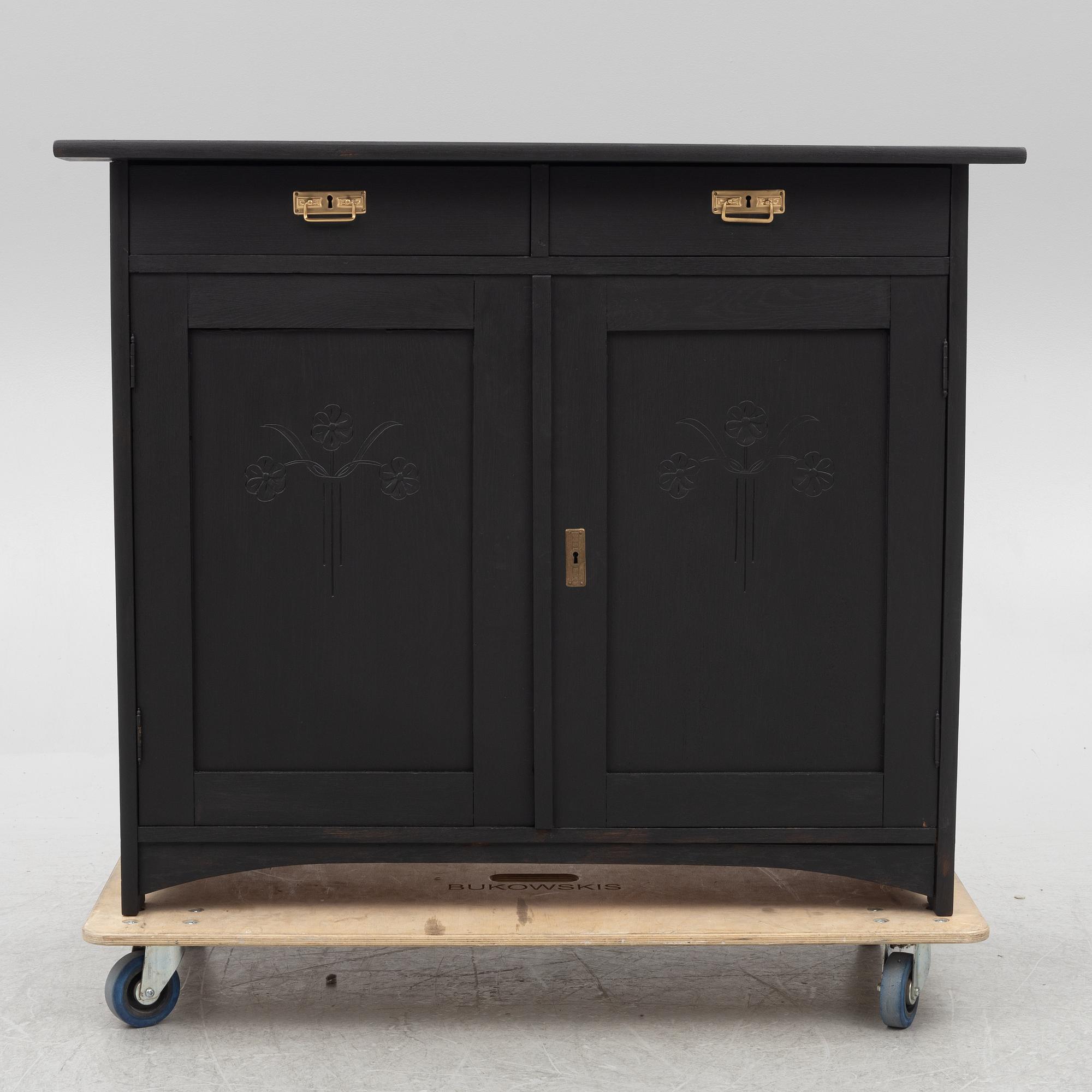 A sideboard, early 20th Century.