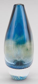 VAS, glas, "Kraka", Sven Palmqvist, Orrefors, signerad.