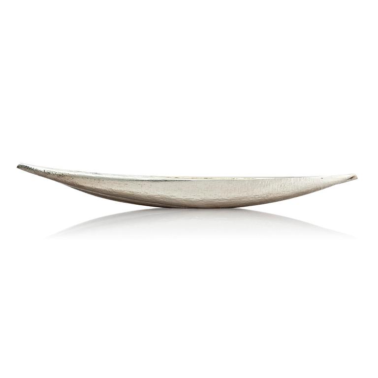 Tapio Wirkkala, a silver bowl, model TW9, marked TW, Kultakeskus, Hämeenlinna 1978.